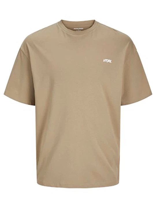 Zdjęcie produktu Jack & Jones Koszulka w kolorze beżowym rozmiar: M