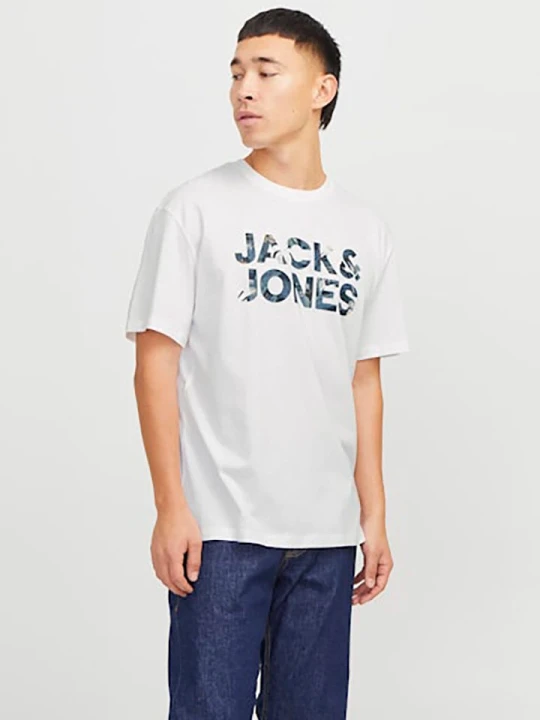Zdjęcie produktu Jack & Jones Koszulka w kolorze białym rozmiar: XL