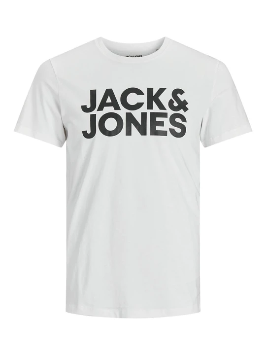 Zdjęcie produktu Jack & Jones Koszulka w kolorze białym rozmiar: M
