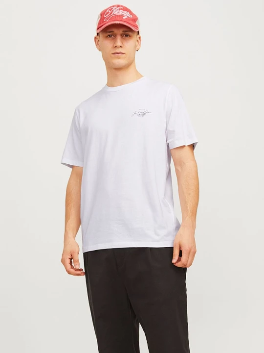 Zdjęcie produktu Jack & Jones Koszulka w kolorze białym rozmiar: XL