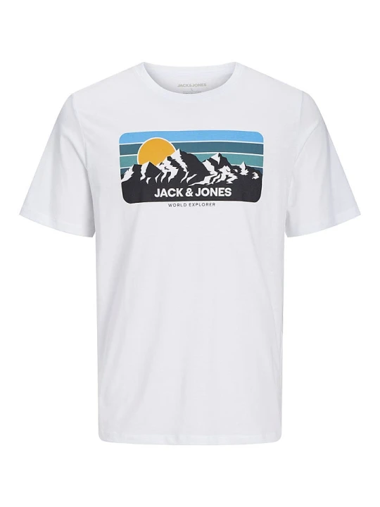 Zdjęcie produktu Jack & Jones Koszulka w kolorze białym rozmiar: XL