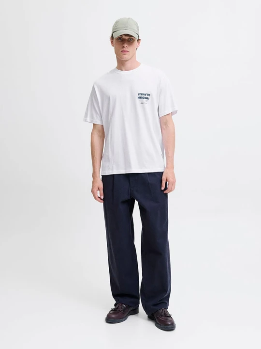 Zdjęcie produktu Jack & Jones Koszulka w kolorze białym rozmiar: XL