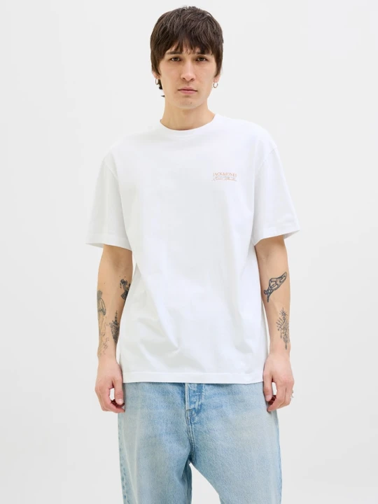 Zdjęcie produktu Jack & Jones Koszulka w kolorze białym rozmiar: XXL