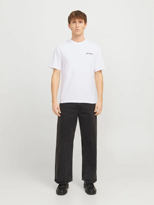 Zdjęcie produktu Jack & Jones Koszulka w kolorze białym rozmiar: L