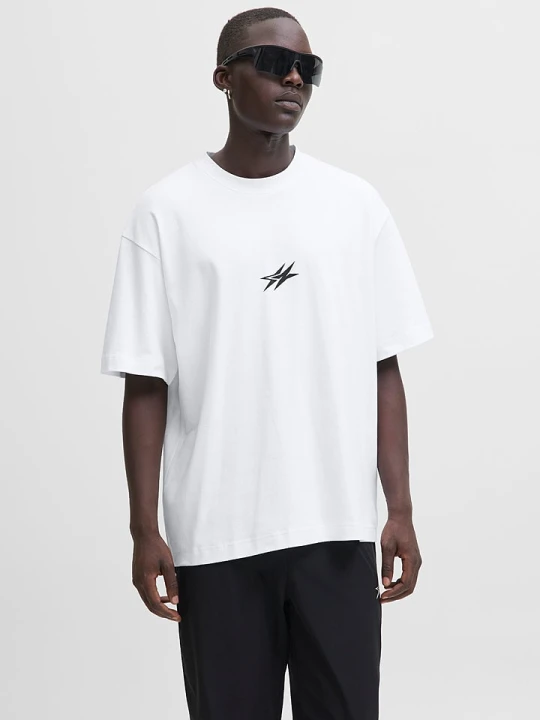 Zdjęcie produktu Jack & Jones Koszulka w kolorze białym rozmiar: S