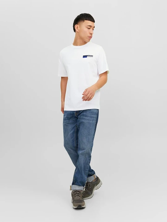 Zdjęcie produktu Jack & Jones Koszulka w kolorze białym rozmiar: L