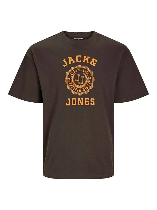 Zdjęcie produktu Jack & Jones Koszulka w kolorze brązowym rozmiar: M