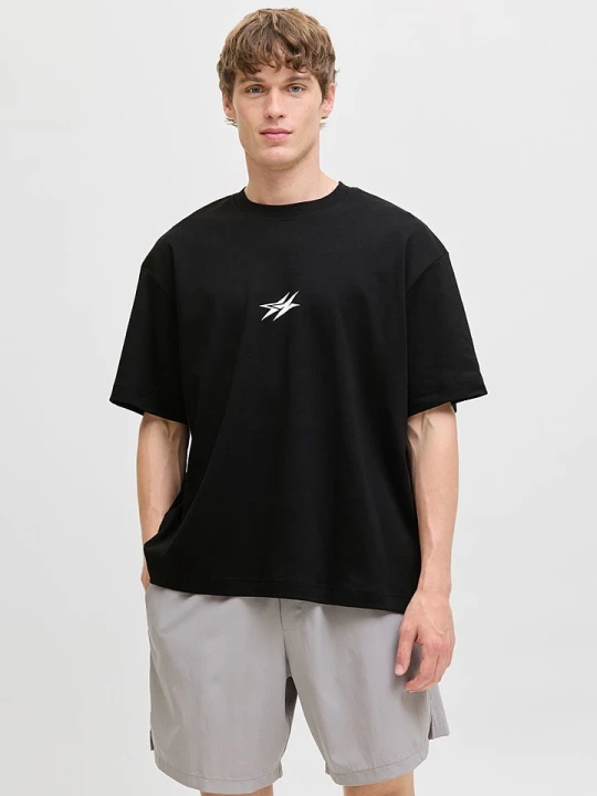 Zdjęcie produktu Jack & Jones Koszulka w kolorze czarnym rozmiar: L