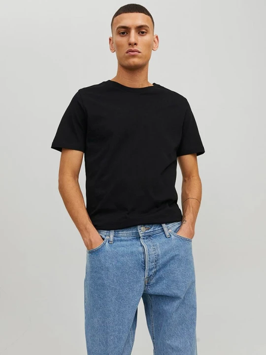Zdjęcie produktu Jack & Jones Koszulka w kolorze czarnym rozmiar: L