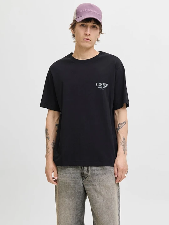 Zdjęcie produktu Jack & Jones Koszulka w kolorze czarnym rozmiar: XL