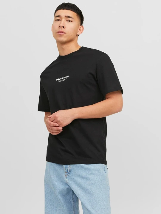 Zdjęcie produktu Jack & Jones Koszulka w kolorze czarnym rozmiar: S