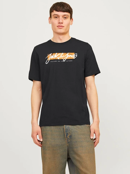 Zdjęcie produktu Jack & Jones Koszulka w kolorze czarnym rozmiar: L