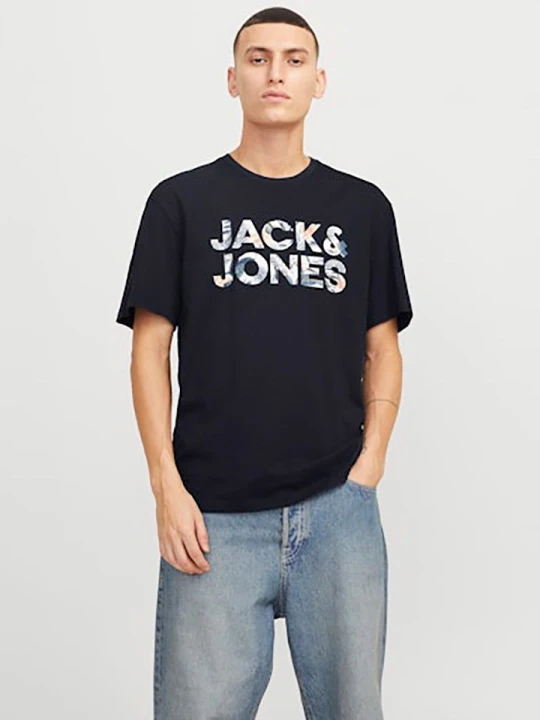 Zdjęcie produktu Jack & Jones Koszulka w kolorze granatowym rozmiar: XL