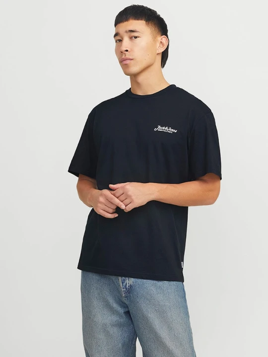 Zdjęcie produktu Jack & Jones Koszulka w kolorze granatowym rozmiar: XL