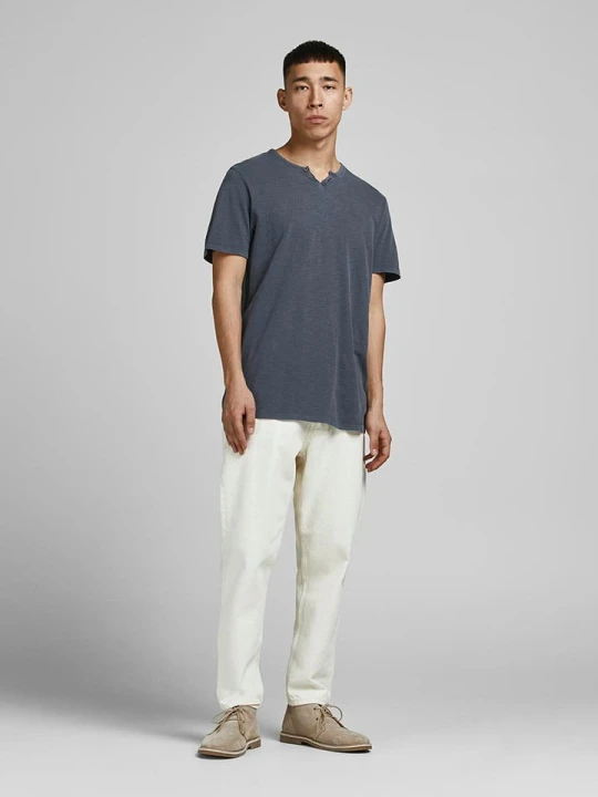 Zdjęcie produktu Jack & Jones Koszulka w kolorze granatowym rozmiar: L