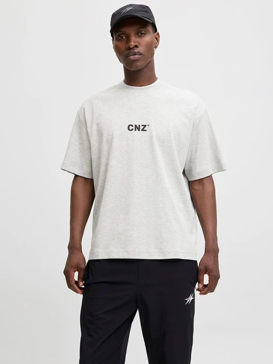 Zdjęcie produktu Jack & Jones Koszulka w kolorze jasnoszarym rozmiar: XL
