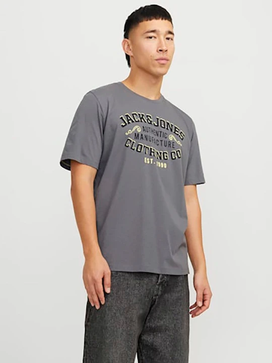 Zdjęcie produktu Jack & Jones Koszulka w kolorze szarym rozmiar: M