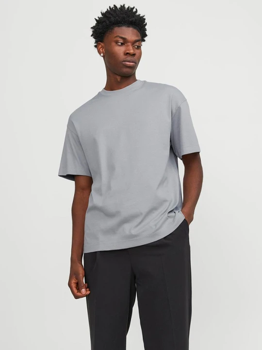 Zdjęcie produktu Jack & Jones Koszulka w kolorze szarym rozmiar: S