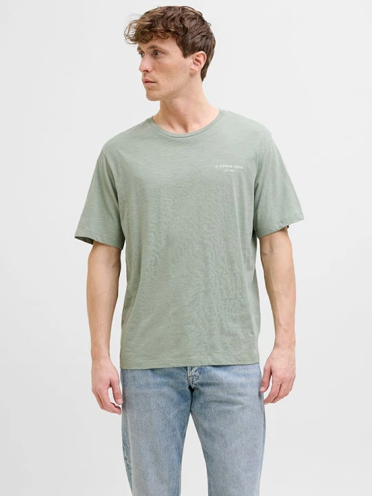 Zdjęcie produktu Jack & Jones Koszulka w kolorze zielonym rozmiar: XL