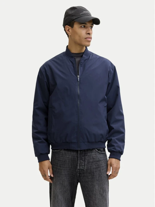 Zdjęcie produktu Jack & Jones Kurtka bomber Echarge 12268608 Granatowy Regular Fit