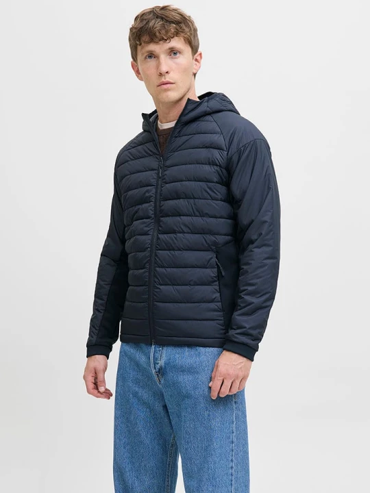 Zdjęcie produktu Jack & Jones Kurtka hybrydowa w kolorze granatowym rozmiar: XL