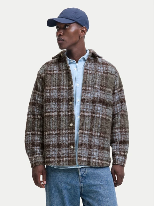 Zdjęcie produktu Jack & Jones Kurtka koszulowa Denver 12293835 Brązowy Loose Fit