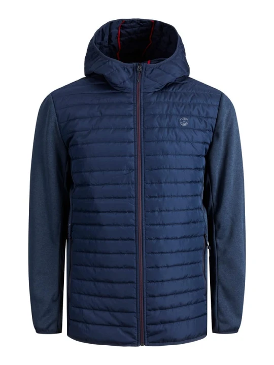 Zdjęcie produktu Jack & Jones Kurtka pikowana "Emulti" w kolorze granatowym rozmiar: M
