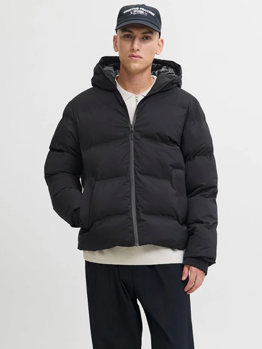 Zdjęcie produktu Jack & Jones Kurtka pikowana "Kaito" w kolorze czarnym rozmiar: XXL