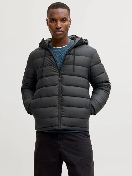 Zdjęcie produktu Jack & Jones Kurtka pikowana w kolorze czarnym rozmiar: M