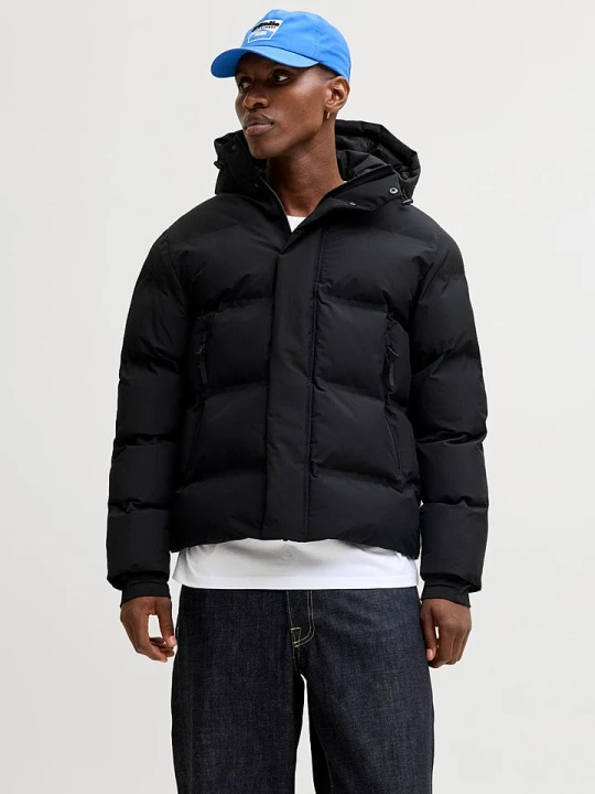 Zdjęcie produktu Jack & Jones Kurtka pikowana w kolorze czarnym rozmiar: M