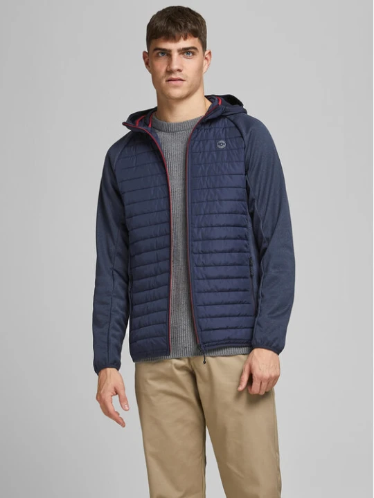 Zdjęcie produktu Jack & Jones Kurtka przejściowa Multi Qualited 12182242 Granatowy Regular Fit