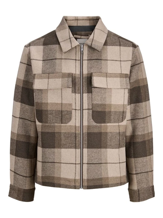 Zdjęcie produktu Jack & Jones Kurtka przejściowa w kolorze beżowym rozmiar: M