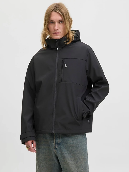 Zdjęcie produktu Jack & Jones Kurtka przejściowa w kolorze czarnym rozmiar: XL