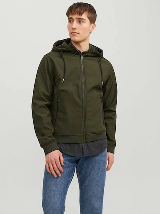 Zdjęcie produktu Jack & Jones Kurtka przejściowa w kolorze khaki rozmiar: L