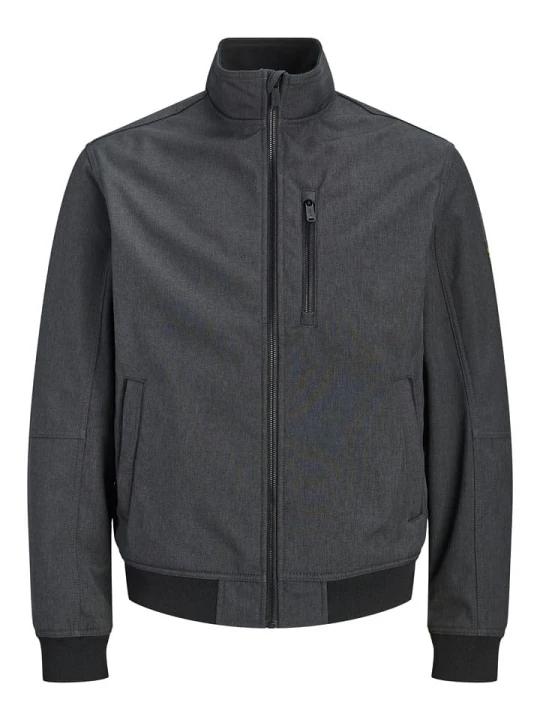 Zdjęcie produktu Jack & Jones Kurtka softshellowa w kolorze antracytowym rozmiar: L
