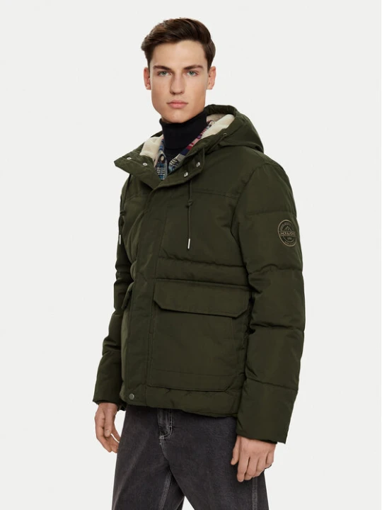 Zdjęcie produktu Jack & Jones Kurtka zimowa Carl 12256901 Zielony Straight Fit