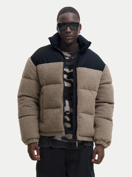 Zdjęcie produktu Jack & Jones Kurtka zimowa Flare Teddy 12286050 Beżowy Regular Fit