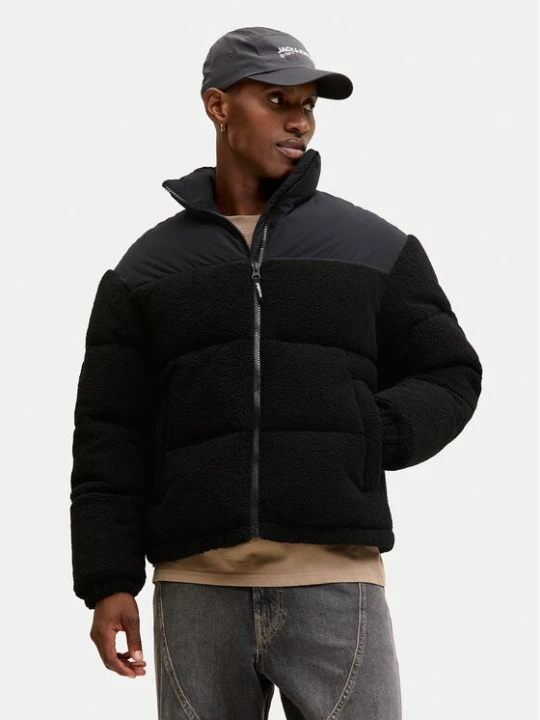 Zdjęcie produktu Jack & Jones Kurtka zimowa Flare Teddy 12286050 Czarny Regular Fit