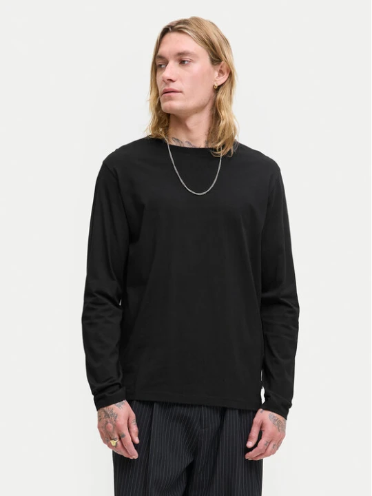 Zdjęcie produktu Jack & Jones Longsleeve Basic 12279538 Czarny Regular Fit