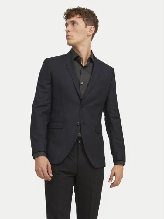 Zdjęcie produktu Jack & Jones Marynarka Solaris 12141107 Czarny Slim Fit
