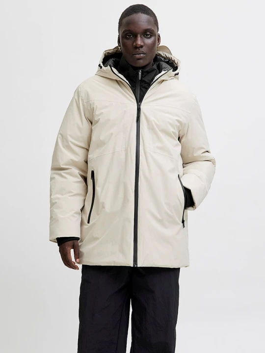 Zdjęcie produktu Jack & Jones Parka "Planet" w kolorze kremowym rozmiar: XL