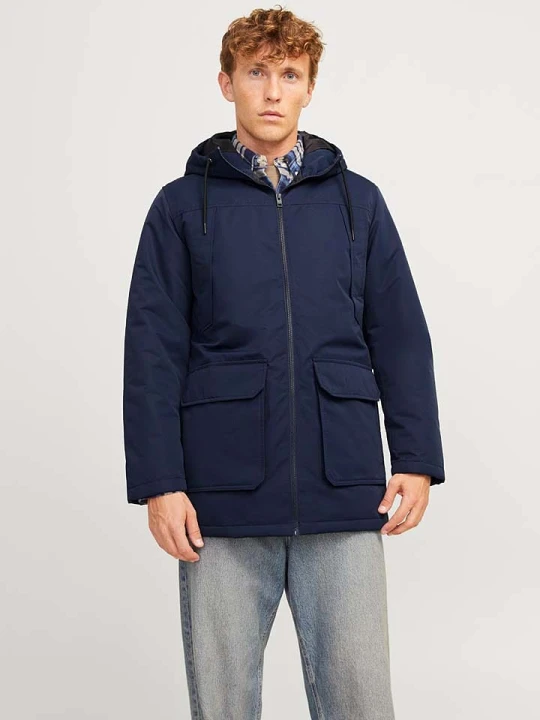 Zdjęcie produktu Jack & Jones Parka w kolorze granatowym rozmiar: L