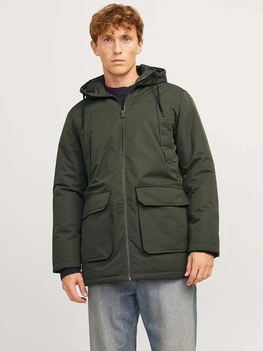 Zdjęcie produktu Jack & Jones Parka w kolorze khaki rozmiar: S