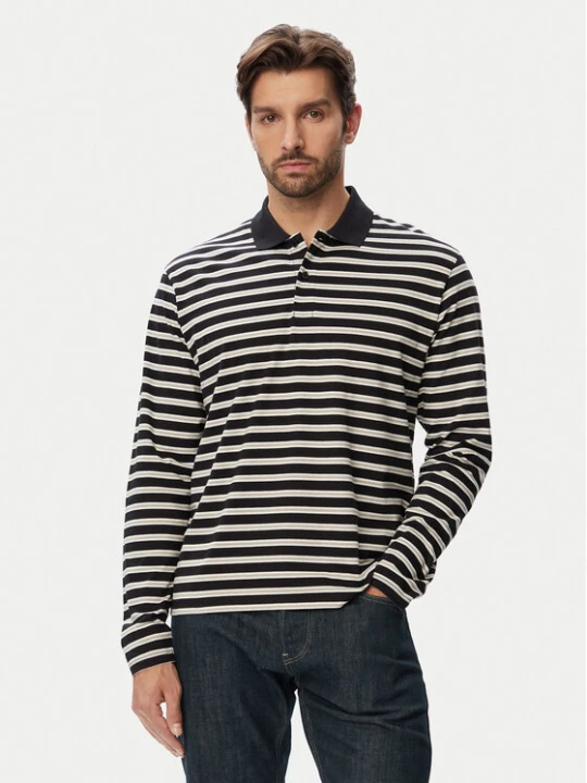 Zdjęcie produktu Jack & Jones Polo 12295163 Czarny Regular Fit
