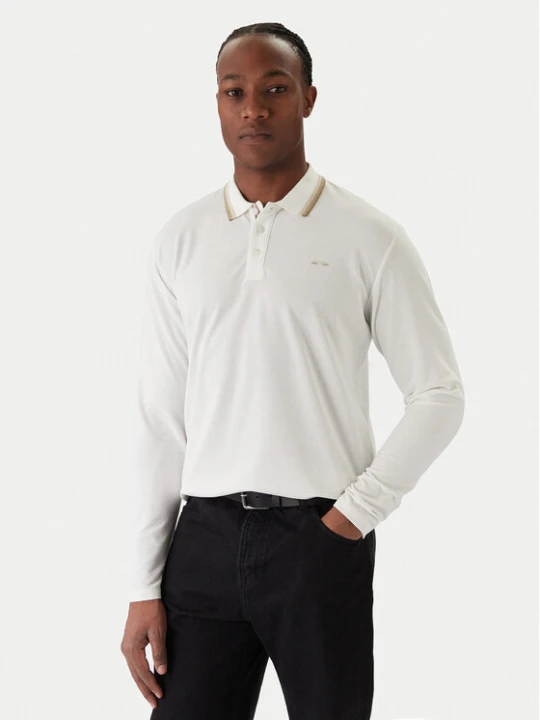 Zdjęcie produktu Jack & Jones Polo Blualves 12287520 Biały Regular Fit