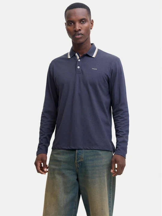Zdjęcie produktu Jack & Jones Polo Blualves 12287520 Niebieski Regular Fit