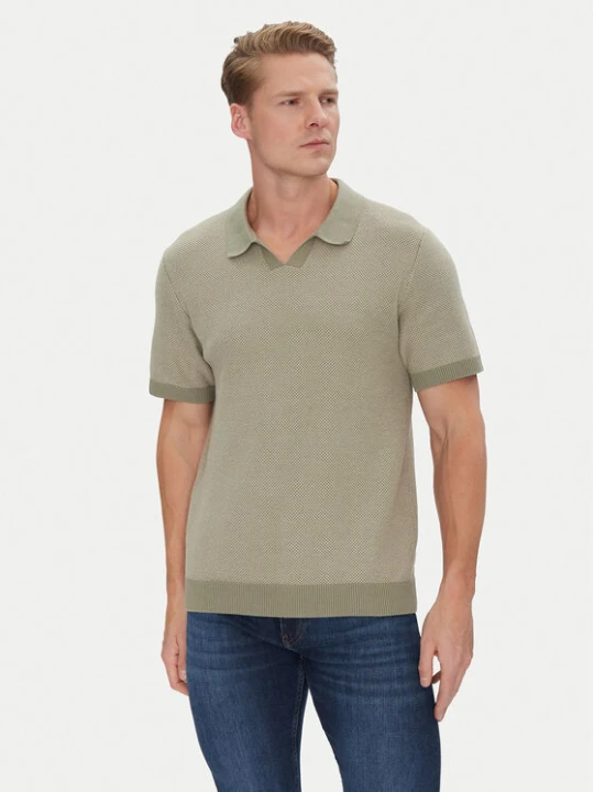 Zdjęcie produktu Jack & Jones Polo Ceaston 12273012 Zielony Regular Fit