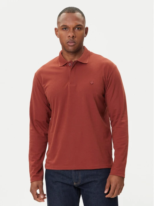 Zdjęcie produktu Jack & Jones Polo Crodney 12259645 Brązowy Regular Fit