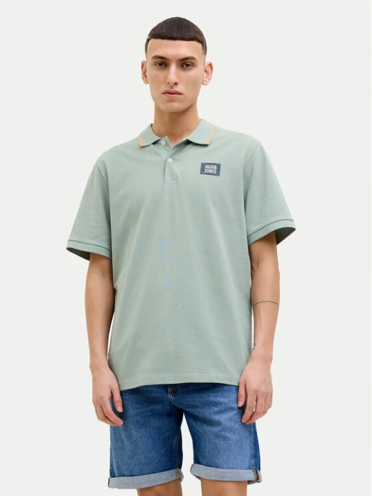 Zdjęcie produktu Jack & Jones Polo Hudson 12269238 Zielony Regular Fit