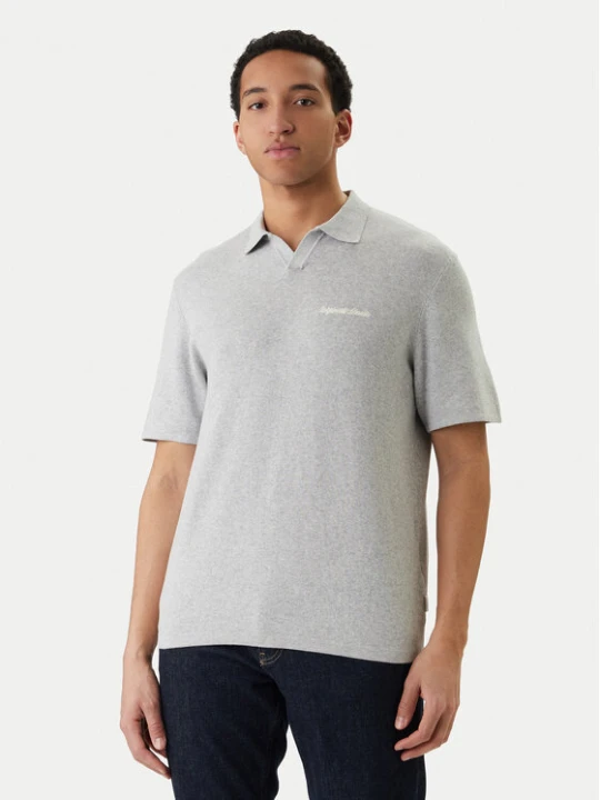 Zdjęcie produktu Jack & Jones Polo Norrebro 12297926 Szary Relaxed Fit